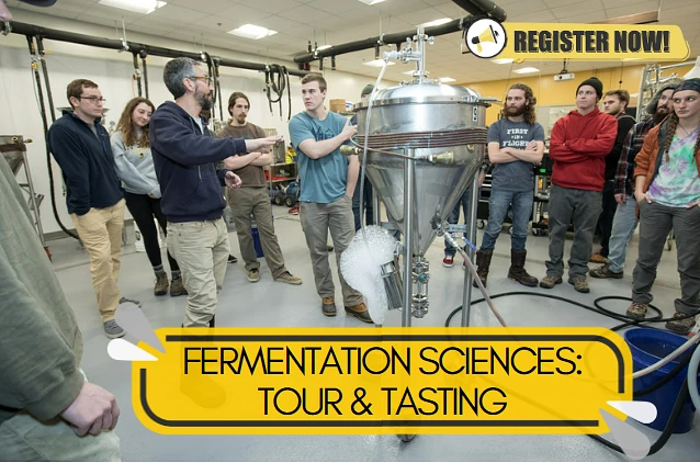 Cover image for Fermentation Sciences Tour & Tasting